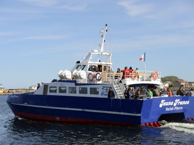 Excursion en mer, à bord du bateau 