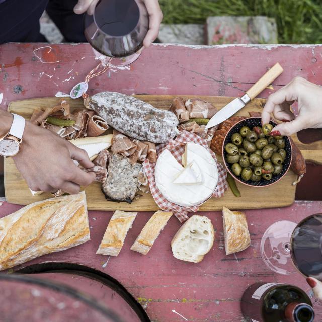 Planche charcuterie