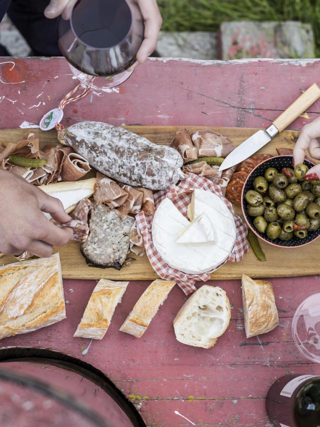 Planche charcuterie